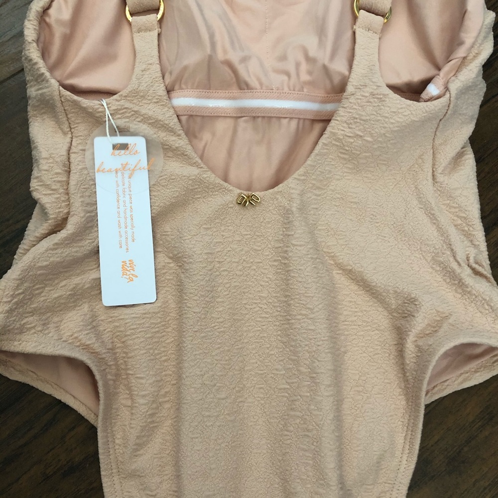 PILYQ Pink Sands Hailey One Piece - Picture 10 of 12